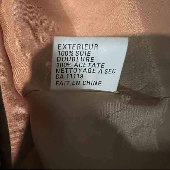 Anne Pinkerton Silk Animal Print Vest | Women’s Size Large - Picture 5 of 8